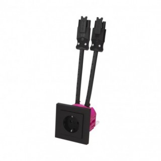 GIRA E2 Zwart Mat – 1V...