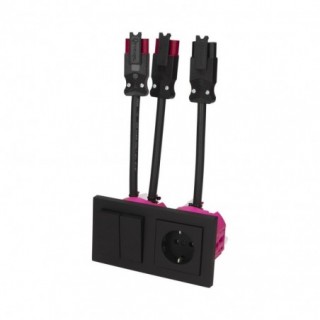 GIRA E2 Zwart Mat – Wissel...