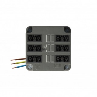 ABB/HAF 6 x 3 polig female...