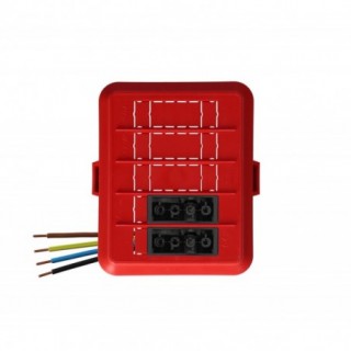 Attema AK2 ROOD 2x 4 polig...