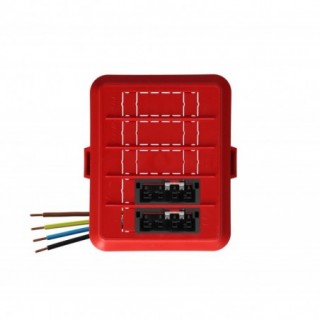 Attema AK2 ROOD 2 x 4 polig...