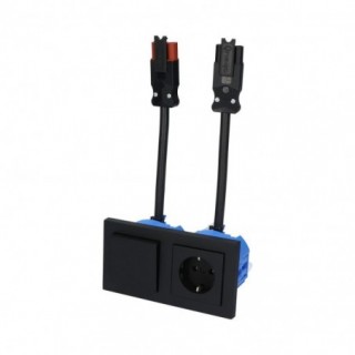 GIRA E2 Zwart Mat –...